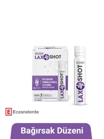LaxShot, Bağırsak ve Sindirim Sistemi Düzenleyici, , Gaz, Şişkinlik İçin Lax Shot