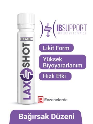 LaxShot, Bağırsak ve Sindirim Sistemi Düzenleyici, , Gaz, Şişkinlik İçin Lax Shot