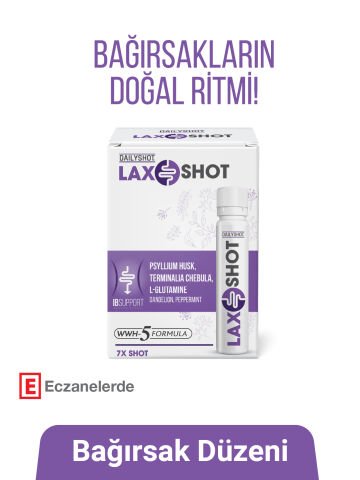 LaxShot, Bağırsak ve Sindirim Sistemi Düzenleyici, , Gaz, Şişkinlik İçin Lax Shot