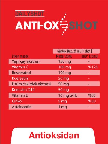 Anti-Ox Shot 14'lü Kutu