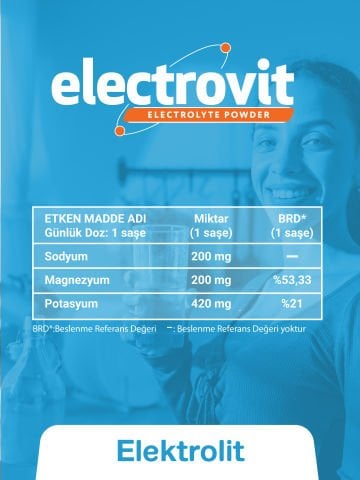 Electrovit Portakal Aromalı 8'li