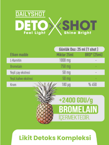DetoxShot 21'li Kutu