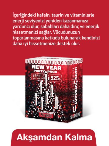Yılbaşı Hangover Party Pack