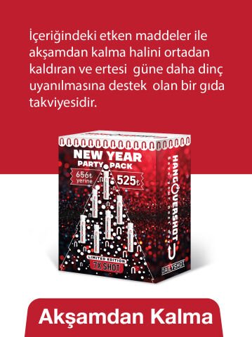Yılbaşı Hangover Party Pack