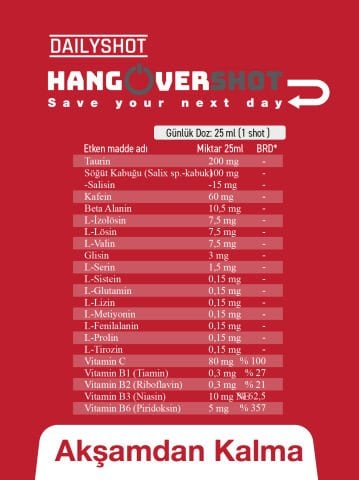 Yılbaşı Hangover Party Pack