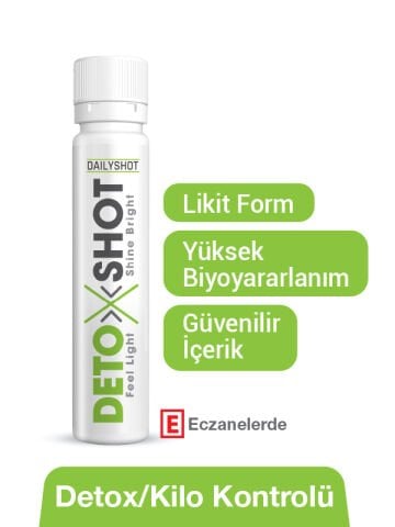 DETOX SHOT + ELECTROVIT ALANA ELECTROVIT HEDİYE